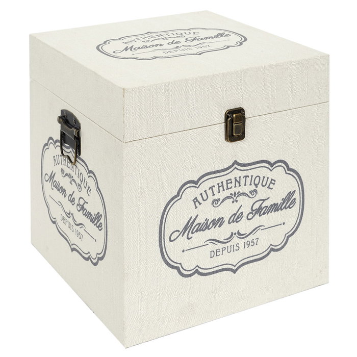 Home Deco Factory JGO. 3 CAJAS CUADRADAS DECO Home Deco Factory JGO. 3 CAJAS CUADRADAS DECO