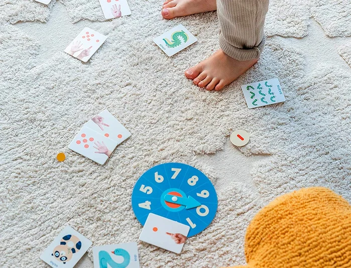 Aprendo en positivo Juego didáctico Los números