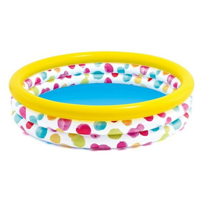 INTEX Piscina Hinchable 3 Aros Multicolor 147x33cm