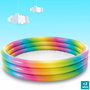 INTEX Piscina Hinchable 58439NP 3 Aros Multicolor 147x33cm