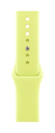 Apple MFFU4ZM/A Correa para Apple Watch 38/40/41mm, Talla M/L (150-200mm), Amarillo Neón, Material Fluoroelastómero, Grupo de Rock