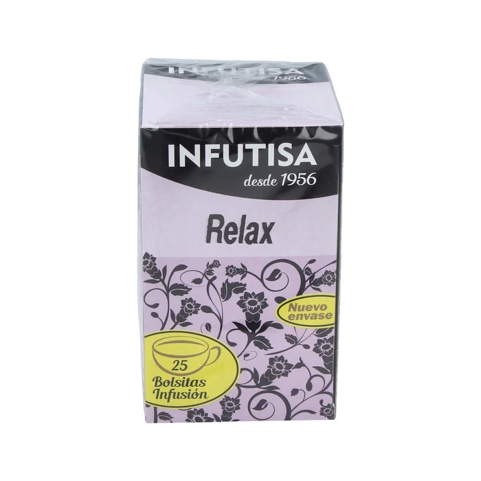INFUTISA Relax Infusión - 25 Bolsitas - Con Espino Blanco, Azahar, Tila y Melisa para Conciliar el Sueño - Infutisa Relax Infusion 25Bolsitas INFUTISA Relax Infusión - 25 Bolsitas - Con Espino Blanco, Azahar, Tila y Melisa para Conciliar el Sueño - Infutisa Relax Infusion 25Bolsitas