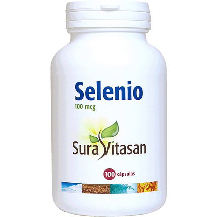 SURA VITASAN Selenio L-seleniometionina 100mcg 100 cápsulas