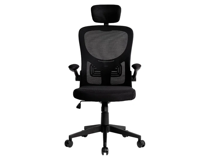 Q-connect Silla Ergonómica Pal Ermo Malla, Base Nylon, Ruedas Premium Color Negro - Máx 1300, Anc 610, Prof 600 Q-connect Silla Ergonómica Pal Ermo Malla, Base Nylon, Ruedas Premium Color Negro - Máx 1300, Anc 610, Prof 600