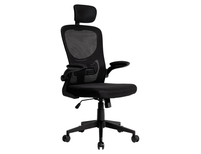 Q-connect Silla Ergonómica Pal Ermo Malla, Base Nylon, Ruedas Premium Color Negro - Máx 1300, Anc 610, Prof 600 Q-connect Silla Ergonómica Pal Ermo Malla, Base Nylon, Ruedas Premium Color Negro - Máx 1300, Anc 610, Prof 600