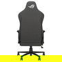 ASUS ROG Aethon Fabric Edition - Silla Gaming Ergonómica con Tapizado de Tela, Reposacabezas, Soporte Lumbar, Inclinación 87-152°, Peso Máx. 136 kg