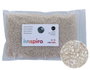 Innspiro Rocalla de Vidrio Redonda Plateado Transparente 2,3mm 500g