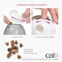 Cat It Dispensador de golosinas Pixi Diseño de orejas de ratón Blanco