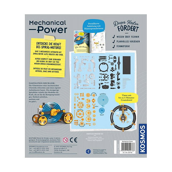 KOSMOS Mechanical Power con motor de espiral KOSMOS Mechanical Power con motor de espiral