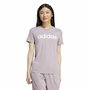 Camiseta de Manga Corta Mujer Adidas Linear (XS)