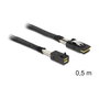 DeLOCK Cable Mini SAS HD SFF-8643 a Mini SAS SFF-8087 0,5 m