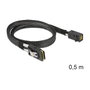 DeLOCK Cable Mini SAS HD SFF-8643 a Mini SAS SFF-8087 0,5 m