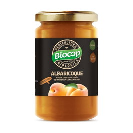 Biocop Compota de Albaricoque Bio 265g - Sin azúcares añadidos, cocción mínima