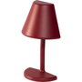 Sompex TWIN Red Lámpara de mesa recargable
