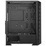 Hiditec Caja Gaming Semitorre MH12 GLASS con Panel Frontal USB Type-C y Vidrio Templado E-ATX ATX Micro ATX
