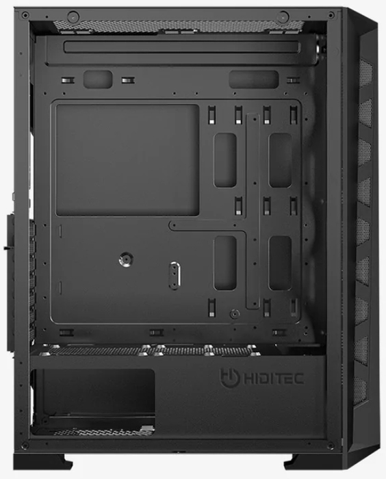 Hiditec MH12 Caja Gaming Semitorre Negro Hiditec MH12 Caja Gaming Semitorre Negro