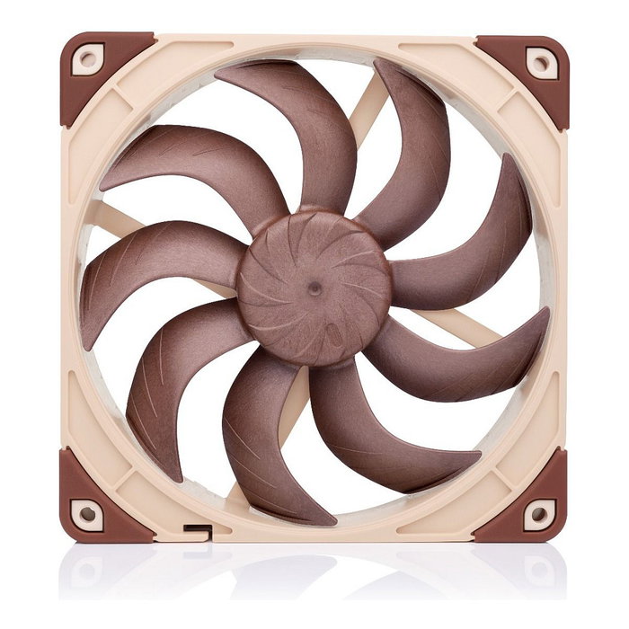 NOCTUA NF-A14x25 G2 PWM Sx2-PP Ventilador de 140 mm 1500 RPM Flujo de Aire 155.6 m3/h para Caja de Ordenador 2 Unidades