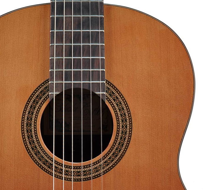 Salvador Cortez CC-15 Guitarra Clásica de Cedro y Nogal Negro