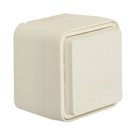 Berker 47403512 SCHUKO con tapa abatible polarweiß IP55