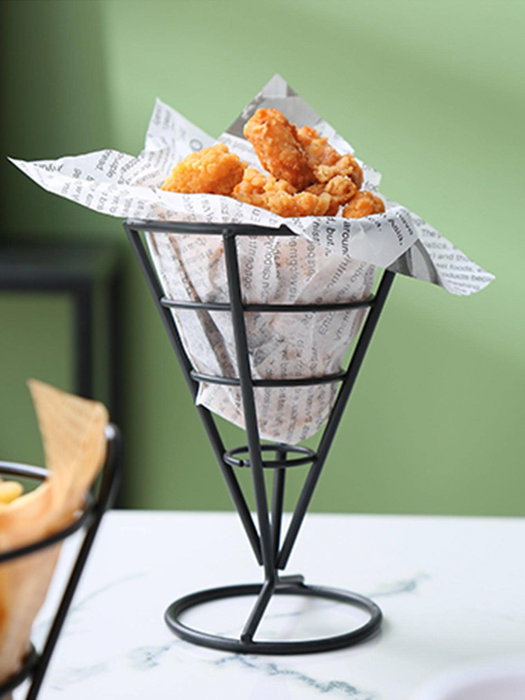 My Bar Cesta Para Servir Cónica 9.5 cm x 14.5 cm (24 Unidades)