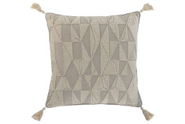 DKD Home Decor Cojín de Poliéster y Lino Natural 45x8x45 cm