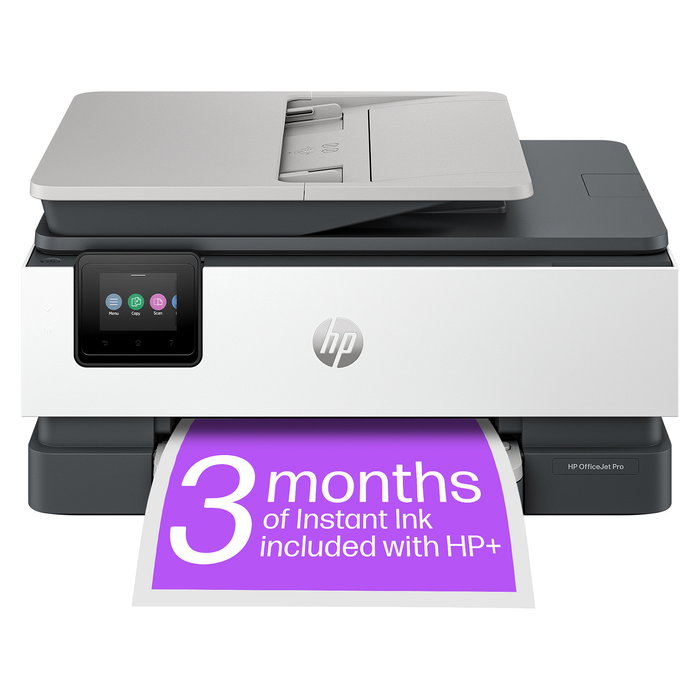 HP OfficeJet Pro 8134e Impresora Multifunción Color Inalámbrica All-in-One con Doble Cara y Servicio Instant Ink - Gris