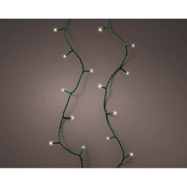 Lumineo Guirnalda LED Connect Interconectable Multifunción 250 LEDs Luz Cálida Verde 18,7 m