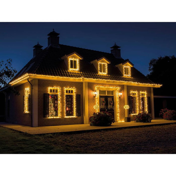 Lumineo Guirnalda LED Connect Interconectable Multifunción 250 LEDs Luz Cálida Verde 18,7 m Lumineo Guirnalda LED Connect Interconectable Multifunción 250 LEDs Luz Cálida Verde 18,7 m