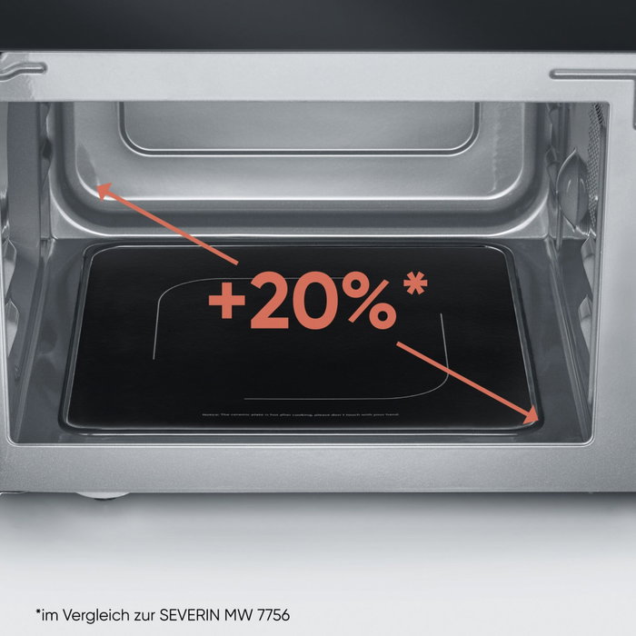Severin MW 7763 Microondas 2 en 1 con Grill