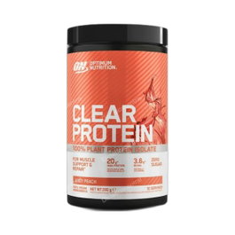 Optimum Nutrition Gold Standard Clear Plant - Proteína Vegana en Polvo Sabor Melocotón Peach, 280 g