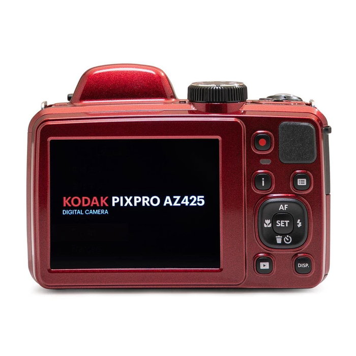 Kodak Pixpro AZ425 Roja con 20MP y Zoom Óptico 42x Kodak Pixpro AZ425 Roja con 20MP y Zoom Óptico 42x