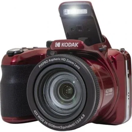 Kodak Pixpro AZ425RD Cámara Digital 20MP Zoom Óptico 42x Roja