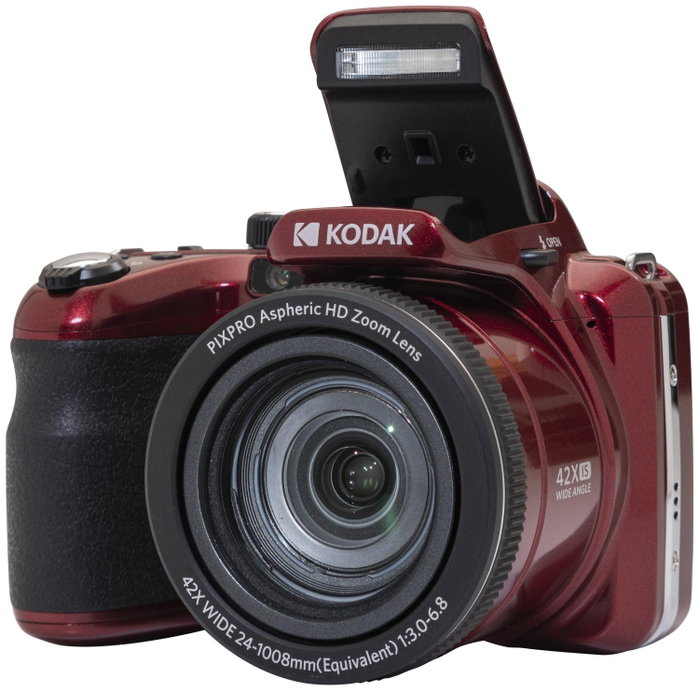 Kodak Pixpro AZ425 Roja con 20MP y Zoom Óptico 42x Kodak Pixpro AZ425 Roja con 20MP y Zoom Óptico 42x