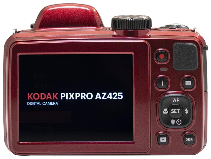 Kodak Pixpro AZ425 Roja con 20MP y Zoom Óptico 42x Kodak Pixpro AZ425 Roja con 20MP y Zoom Óptico 42x