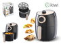 Kiwi Freidora De Aire 2 Litros 1000W, Dimensiones: 20 cm de Ancho x 29 cm de Alto x 20 cm de Largo, Peso 5.80 kg (2 Unidades)
