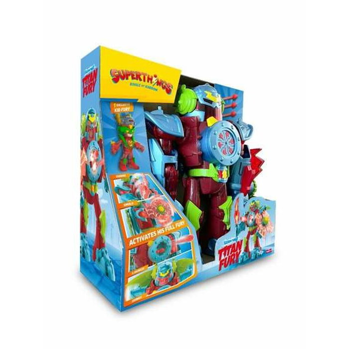 Magic Box Superthings Titan Fury Mega Robot con Alas Desplegables Magic Box Superthings Titan Fury Mega Robot con Alas Desplegables