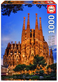 EDUCA BORRAS Sagrada Familia Barcelona puzzle 1000 piezas