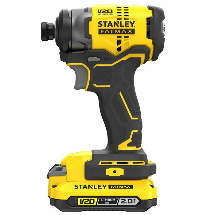Stanley Fatmax Atornillador de Impacto Brushless V20 SFMCF810D2K-QW 18V con 2 Baterías de 2Ah