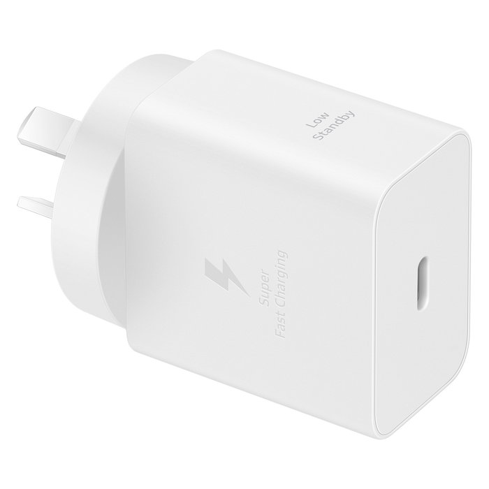 Samsung EP-T4511 Cargador Rápido 45W Super Fast Charging 2.0 USB-C Blanco