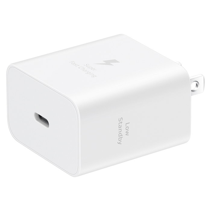 Samsung EP-T4511 Cargador Rápido 45W Super Fast Charging 2.0 USB-C Blanco