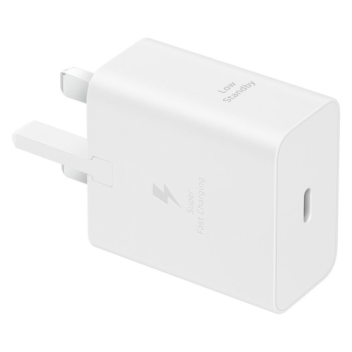 Samsung EP-T4511 Cargador Rápido 45W Super Fast Charging 2.0 USB-C Blanco
