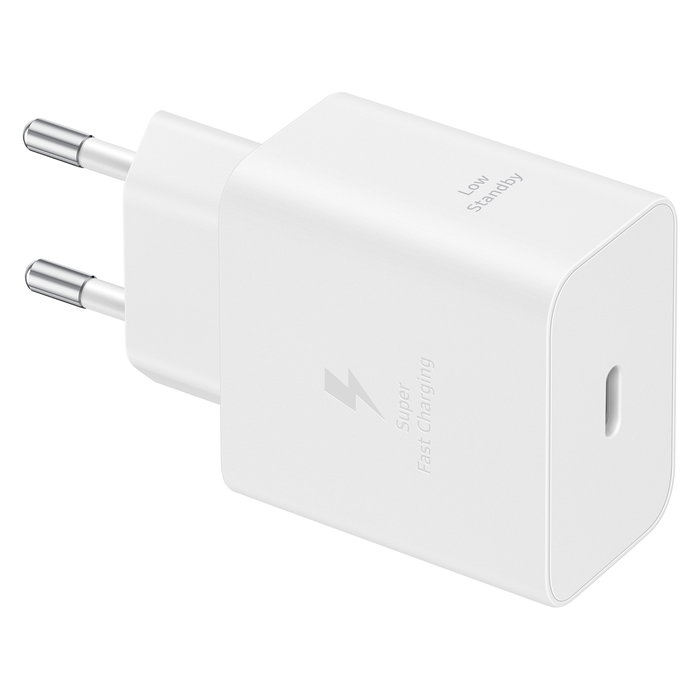 Samsung EP-T4511 Cargador Rápido 45W Super Fast Charging 2.0 USB-C Blanco