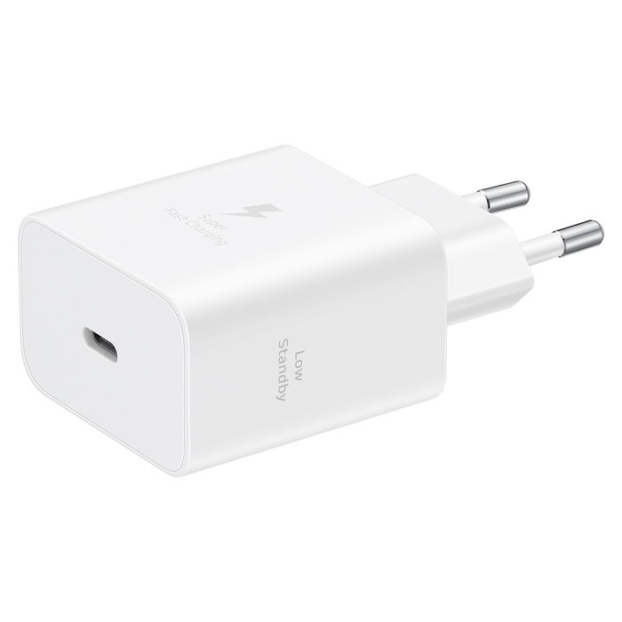 Samsung EP-T4511 Cargador Rápido 45W Super Fast Charging 2.0 USB-C Blanco