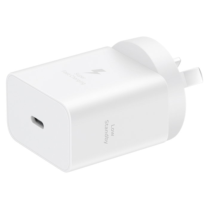 Samsung EP-T4511 Cargador Rápido 45W Super Fast Charging 2.0 USB-C Blanco