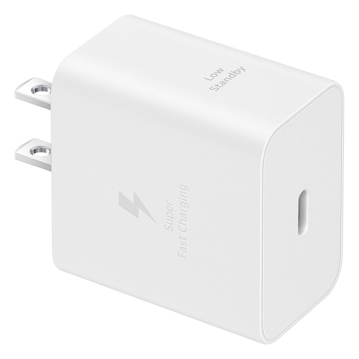Samsung EP-T4511 Cargador Rápido 45W Super Fast Charging 2.0 USB-C Blanco