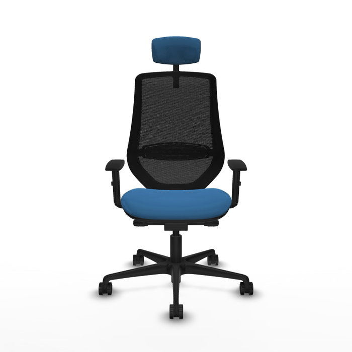 PIQUERAS Y CRESPO Silla de oficina Mardos Azul claro/Negro PIQUERAS Y CRESPO Silla de oficina Mardos Azul claro/Negro