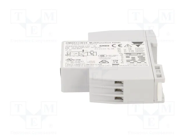 CARLO GAVAZZI Relé de tiempo SPDT 0,1s÷100h 250VAC/8A 24VDC/5A