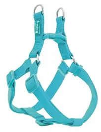 Freedog Arnés Nylon Basic Tipo A Turquesa 20 mm 51-70 cm