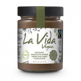 LA VIDA VEGAN Crema de Chocolate y Avellanas Bio Vegan 270g