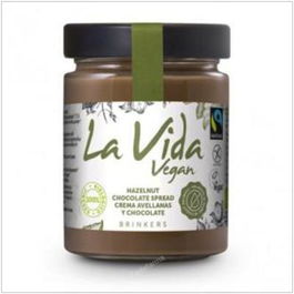 LA VIDA VEGAN Crema De Chocolate Y Avellanas Bio Vegan 270Gr